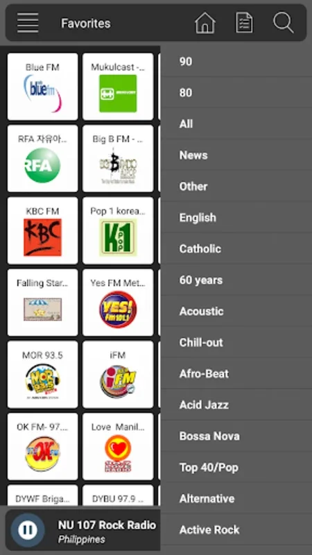 Philippines Radio for Android - Stream Diverse Stations