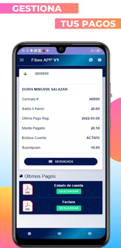 Fibex Oficina Móvil for Android - Streamlined Finance Management