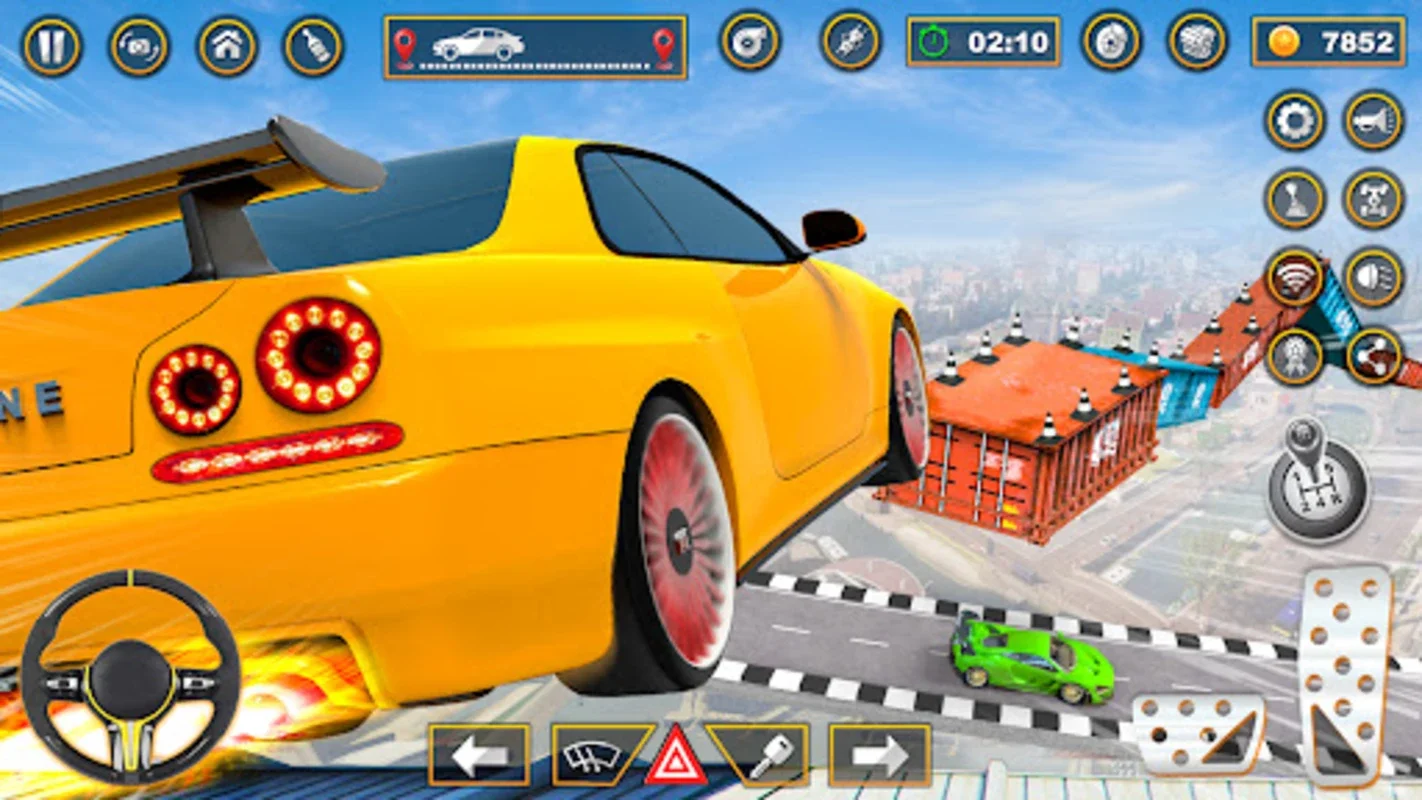 Crazy Car Stunt Game Mega Ramp for Android: Extreme Stunts