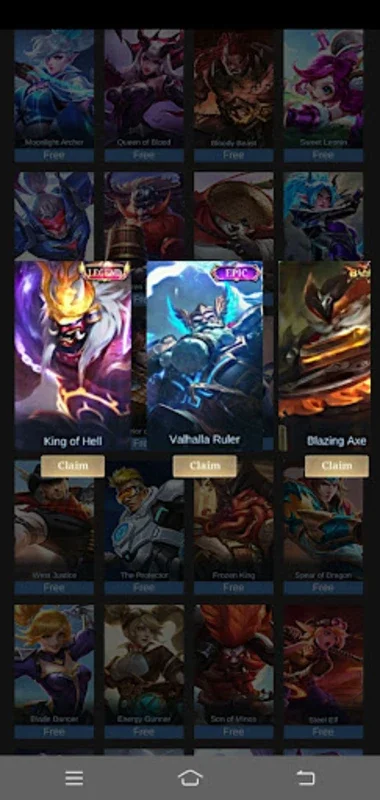 Skin Mobile Legend Collection for Android - Enhance Your In - Game Look