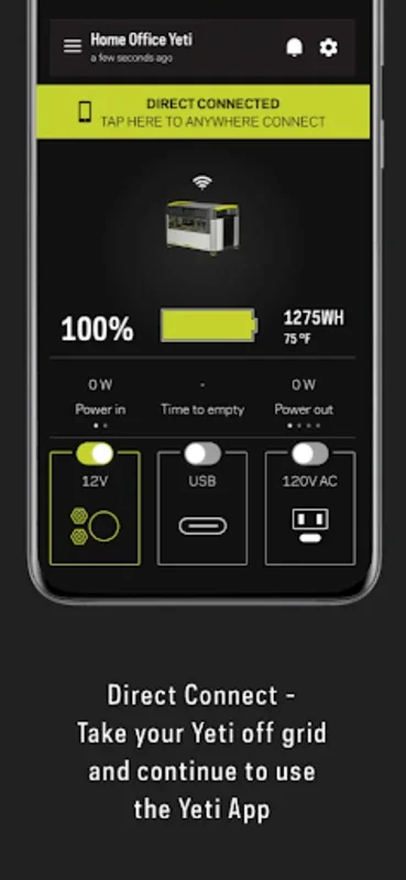 Goal Zero Yeti for Android - Manage and Optimize Energy Devices