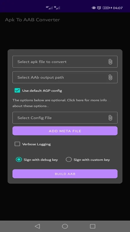 Apk To AAB Converter for Android - Efficient File Conversion