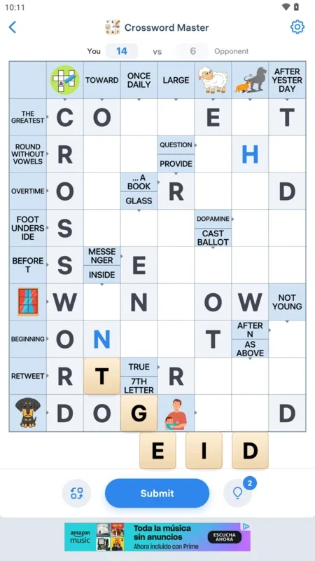 Crossword Master for Android - Play Endless Crossword Puzzles