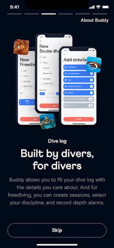 Buddy for Android - Enhance Your Diving Experience