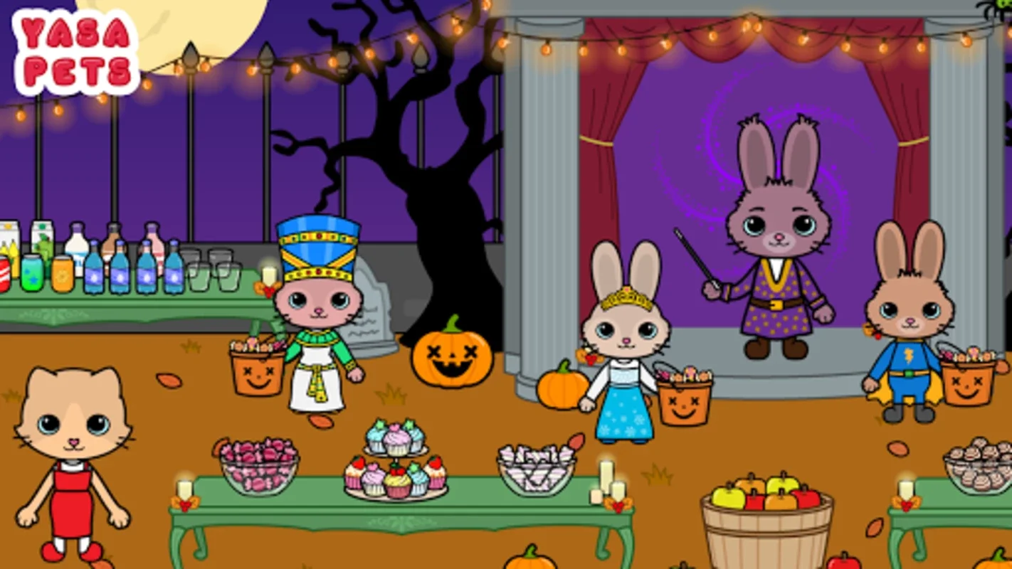 Yasa Pets Halloween for Android: Endless Halloween Fun