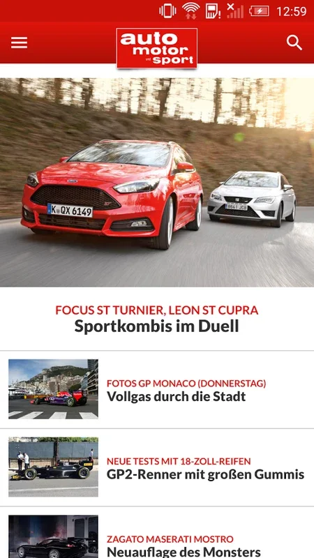 auto motor und sport for Android - Unparalleled Automotive Experience