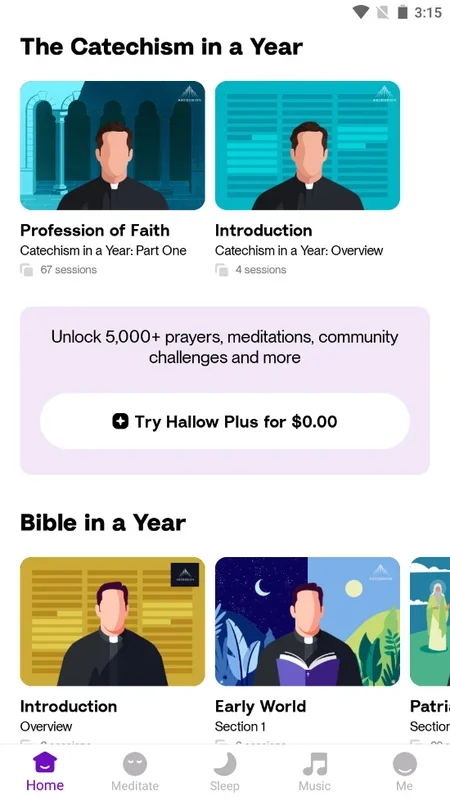 Hallow: Catholic Meditation App for Android