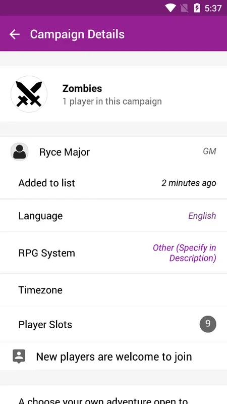 mRPG for Android - Connect with Global Players