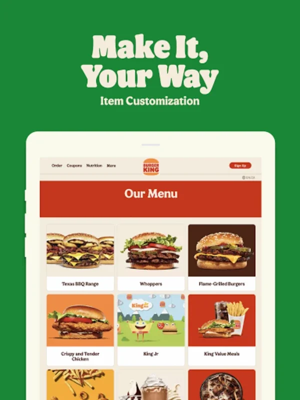 Burger King SA for Android - Exclusive Deals and Seamless Ordering