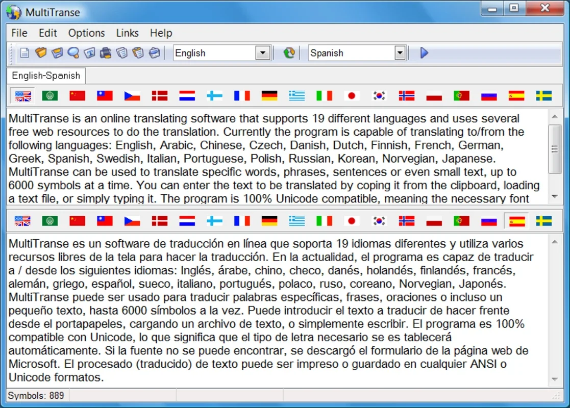 MultiTranse: Fast & Easy Multilingual Translator for Windows