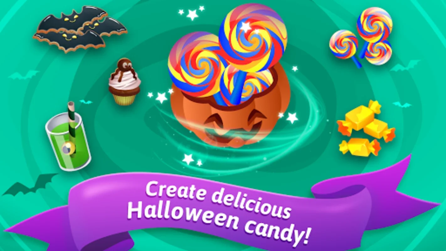 Halloween Candy Shop Food Game for Android - Fun Candy Management