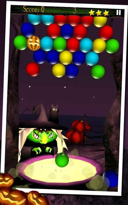 Bubble Shoot Halloween for Android - Engaging Bubble Shooter