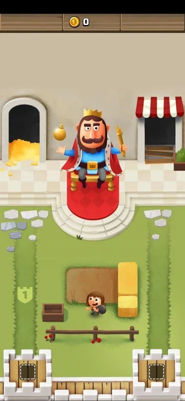 Idle King for Android: Mine Gold & Rescue the Princess