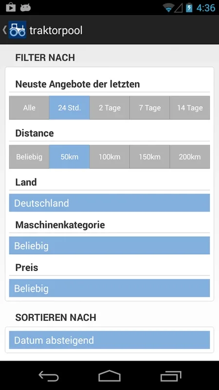 Tractorpool for Android: Simplify Buying and Selling of Farming Machinery