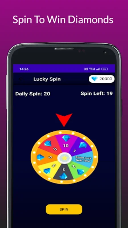 FFF Diamonds for Android - Spin and Win Diamonds