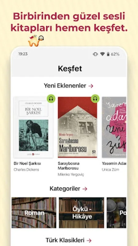 Kitapyurdu Sesli Kitap for Android - Unlimited Audiobooks