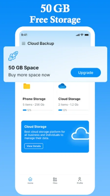 Cloud Storage & Photo Backup for Android: Secure Backup & Sharing