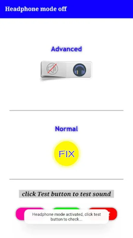 Headphone Mode Off for Android - Solve Headphone Issues