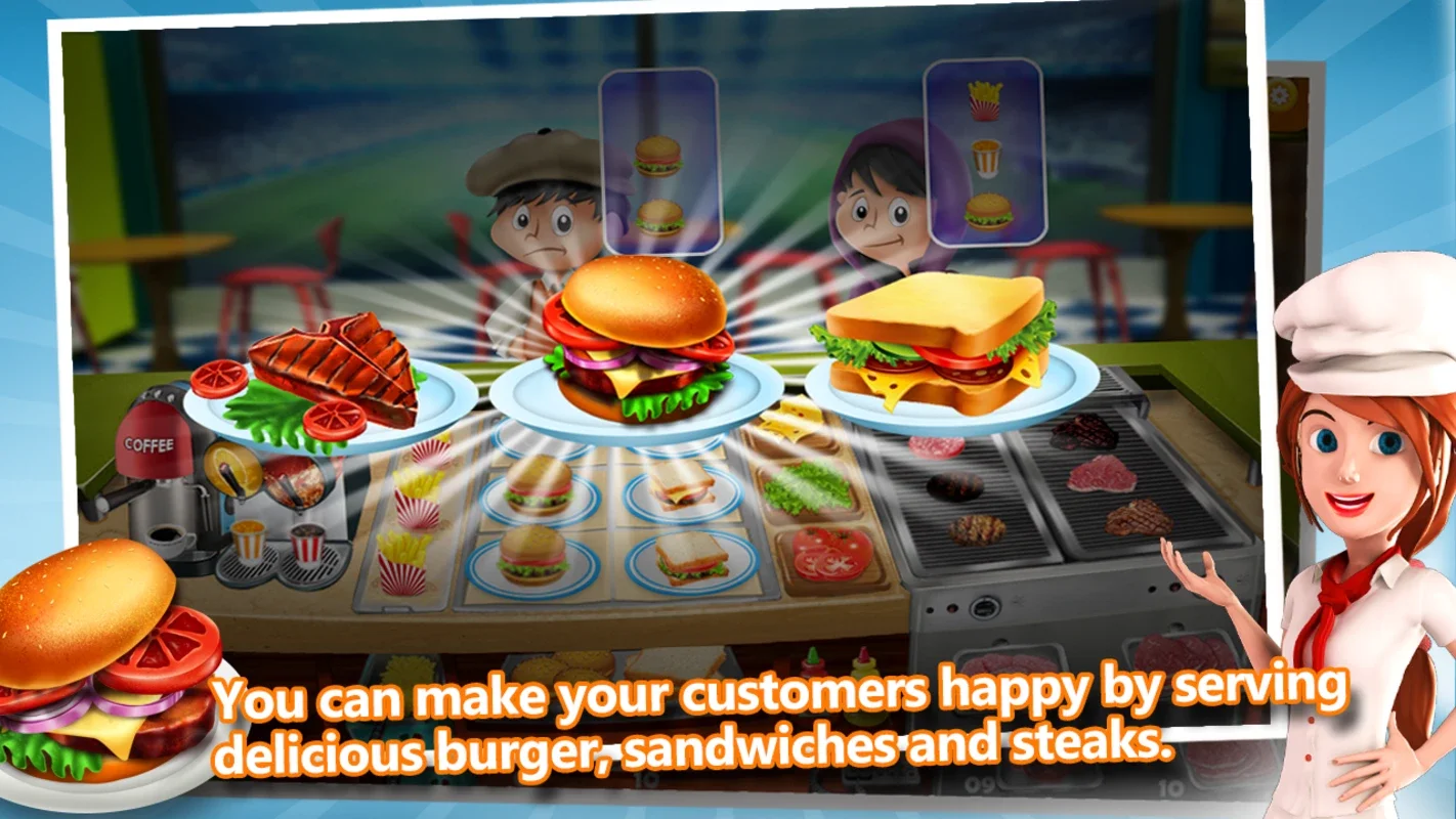 Fast Food Tycoon for Android: Build Your Culinary Empire