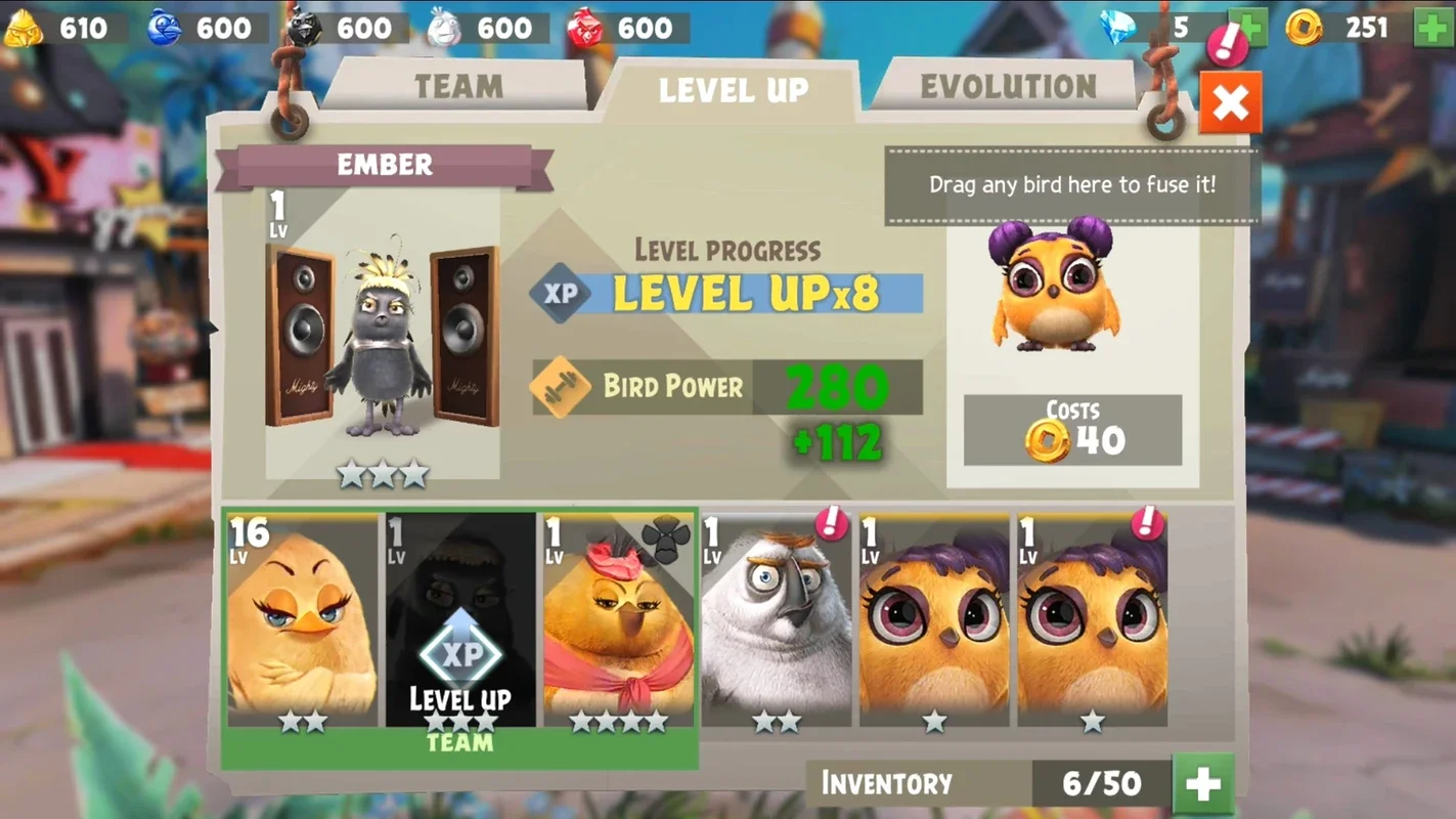 Angry Birds Evolution for Android - An Action RPG Adventure