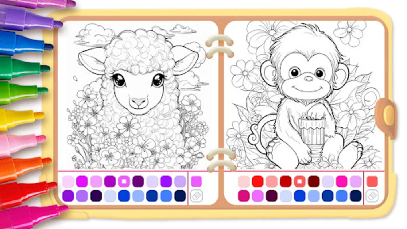 Animal Coloring Pages Games for Android: Relax and Create