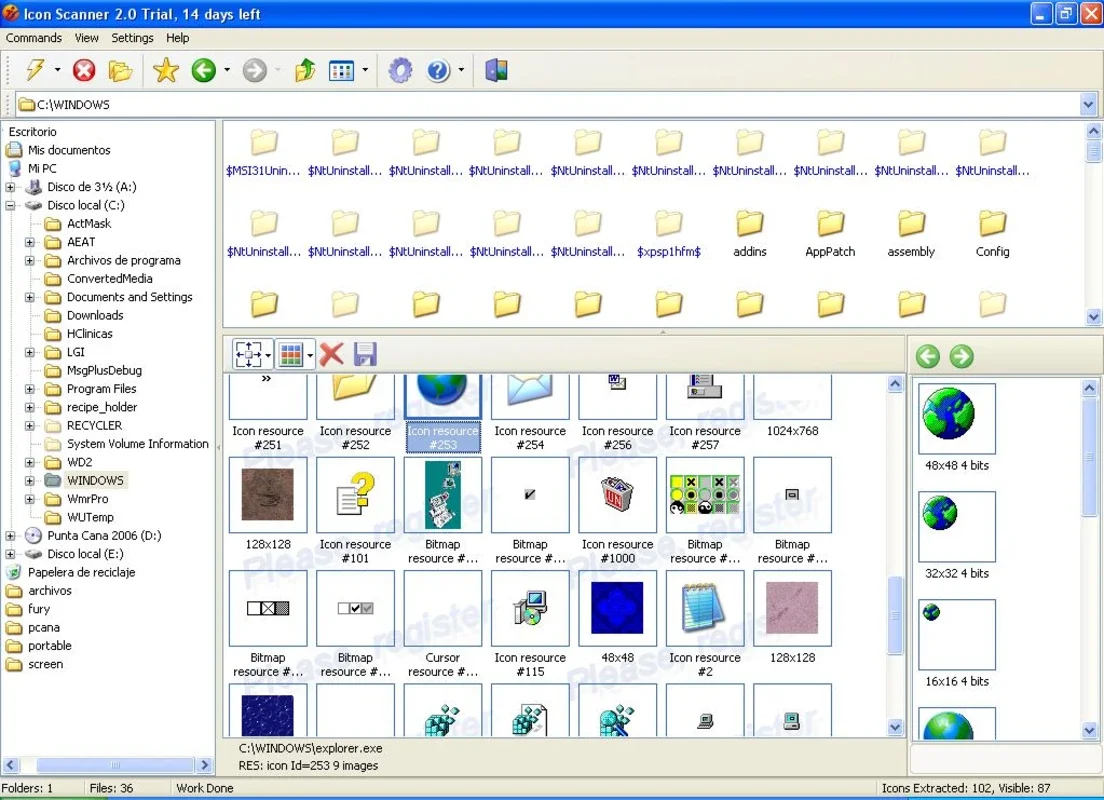 Icon Scanner for Windows - Free Download