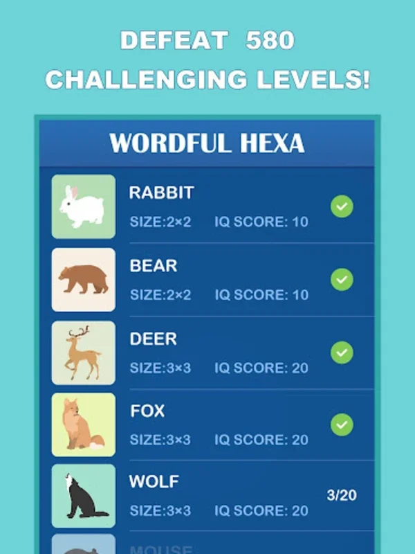 Wordful Hexa-Block Word Search for Android: Enhance Vocabulary