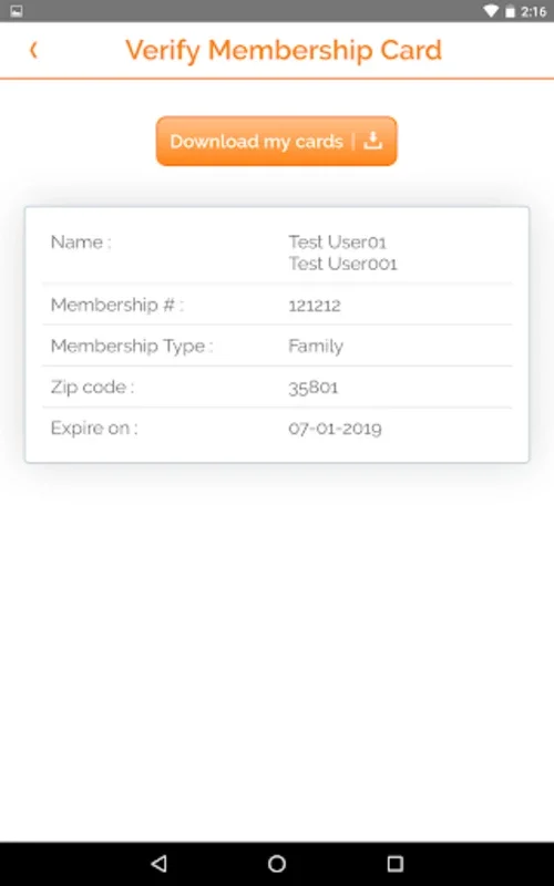 eMembership Card for Android - Streamline Your Memberships