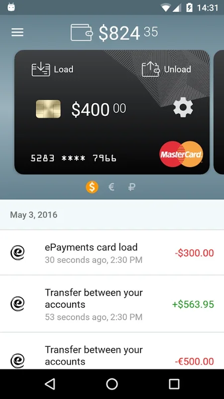 ePayments for Android - Streamlined Payment Solution