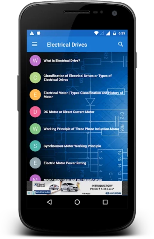 Electrical Drives for Android - Simplify Electrical Control