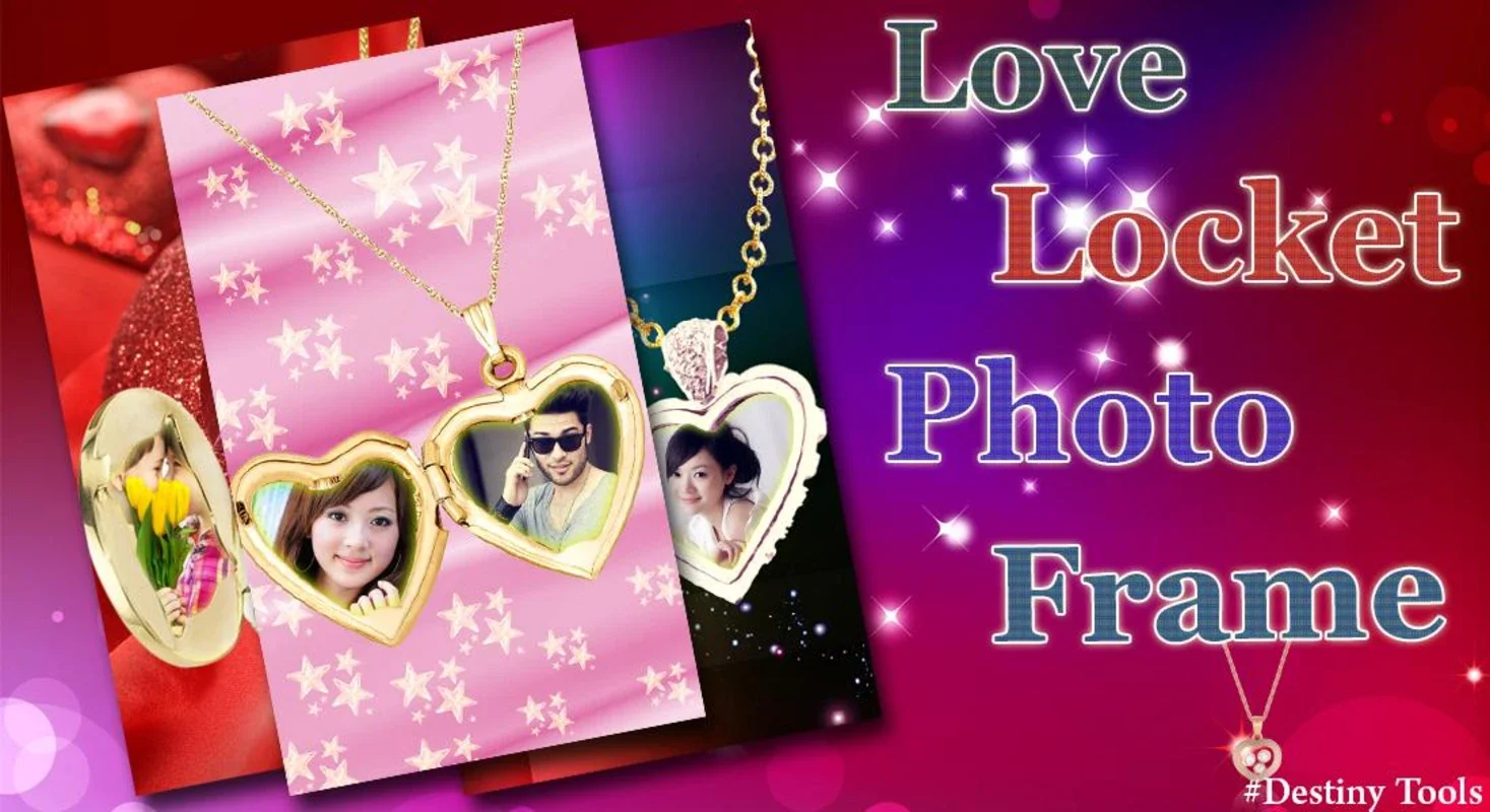 Love Locket Photo Frame for Android - Personalized Creations