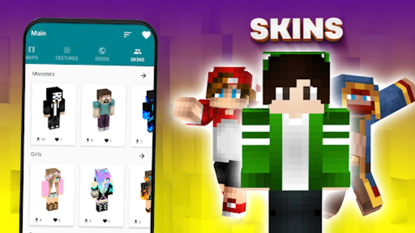 Mods, maps, skins for Minecraft on Android - Free APK Download