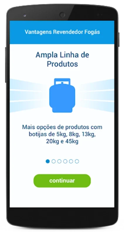 Vender Fogás for Android - Streamline Gas Dealership Setup