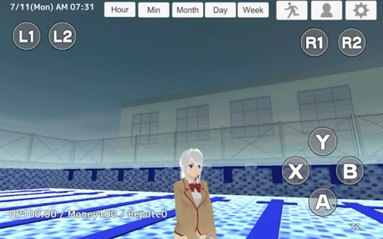 School Out Simulator2 for Android - Immerse in Dynamic High School Life