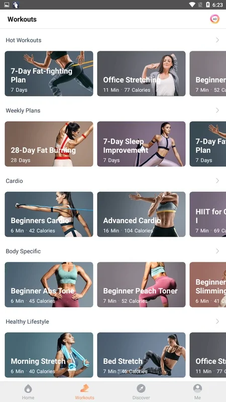 HiFit – Abs & Butt Workout for Android: Get Fit at Home