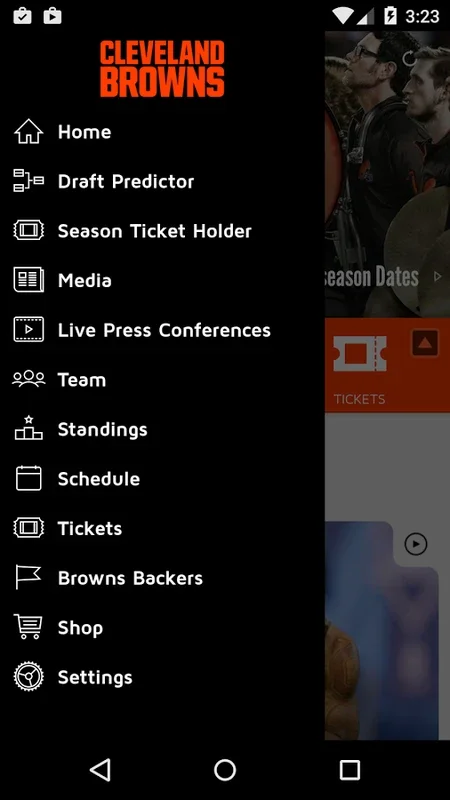 Browns App for Android - Stay Connected with the Team