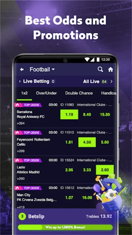 Football.com for Android - The Best Sports Betting App