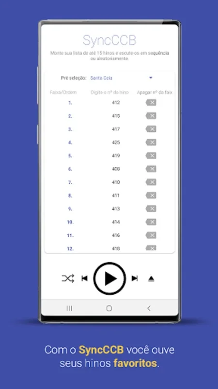 Hinário CCB Virtual PRO Nº5 for Android - Rich Hymnal Experience