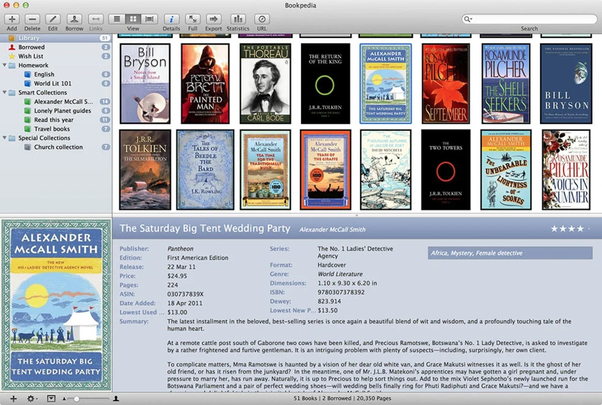 Bookpedia for Mac - Manage Your Book Collection Easily