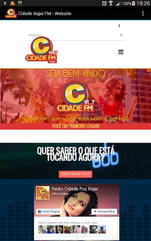 Cidade Foz Itajai FM on Android: A Diverse Music Experience