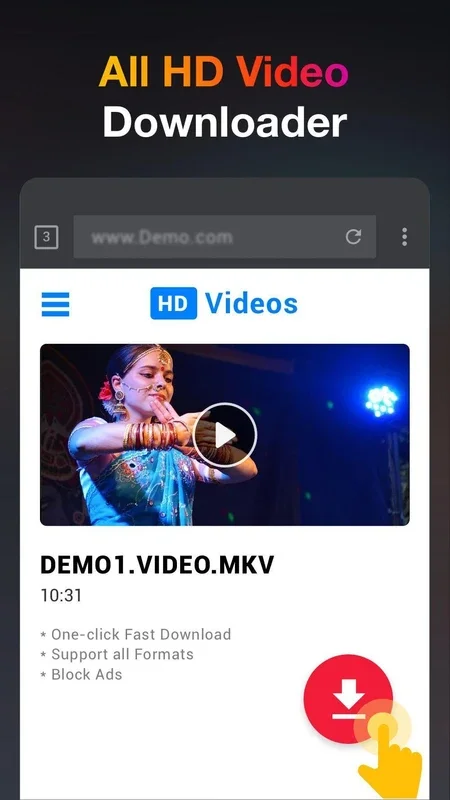 HD Video Downloader App for Android - Download Now