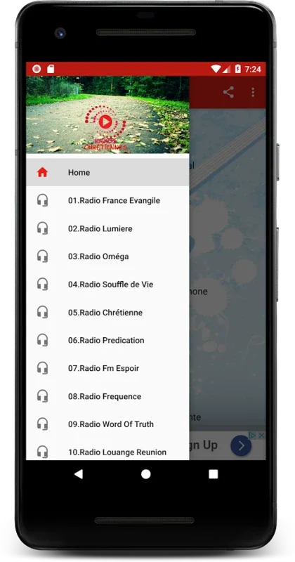 Radios Chrétiennes for Android - Spiritual Audio Hub