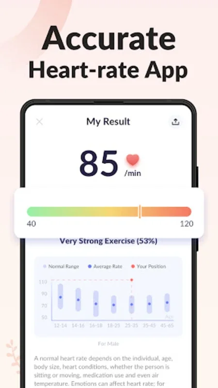 Heart Rate Monitor: Pulse for Android - Track Your Health