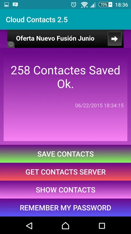 Cloud Contacts 2.5 for Android - Secure Contact Backup