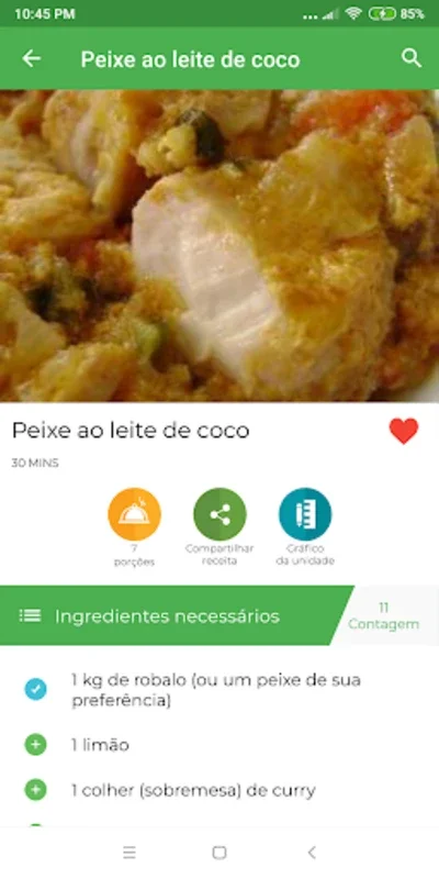 All recipes in Português for Android - Download the APK from AppHuts