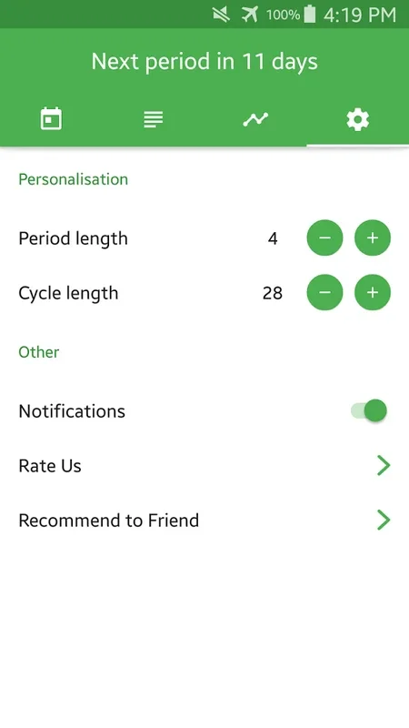 Period Tracker for Android - Track Your Menstrual Cycle