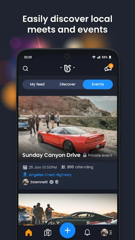 RoadStr - Car App for Android - Connect with Enthusiasts