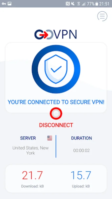 VPN secure fast proxy by GOVPN for Android - Secure Unlimited Access