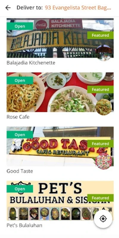 When In Baguio Eat for Android - Delicious Baguio Cuisine at Your Fingertips