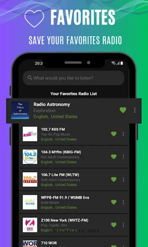 FM Radio : AM, FM, Radio Tuner for Android - Unlimited Free Radio Stations